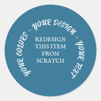 自分で作成 ラウンドシール