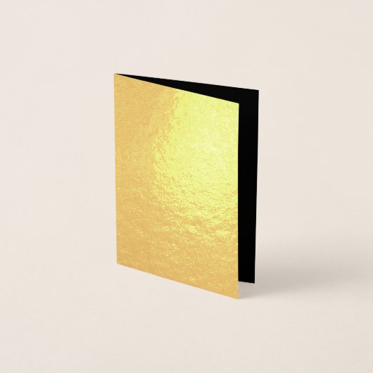 自分で作成 箔カード (正面)