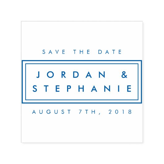 自分で作澄ん成スタイリッシュモダン日を保存 セルフインキングスタンプ (デザイン)