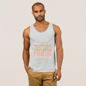 「自分で作誇りを持ったる」シャツとジャケット Tシャツ (正面フル)