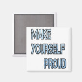 自分で作誇りを持ったる マグネット (正面/裏面)