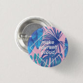 自分で作誇りを持ったる 缶バッジ (正面&裏面)