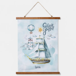 自分で信じカスタマイズ可能なベビーブランケット 吊り下げ型タペストリー