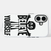 自分で信じiPhoneケース Case-Mate iPhoneケース (裏面 (横))