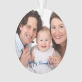 自分で写真を作るハヌカ オーナメント (正面)