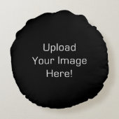 自分で写真を作る丸枕 ラウンドクッション (裏面)