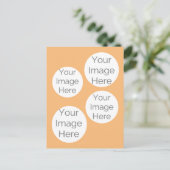 自分で写真テンプレートする ポストカード (スタンド正面)