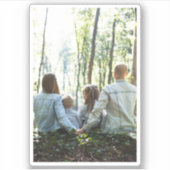 自分で切りパーソナライズされた抜く シール (正面)