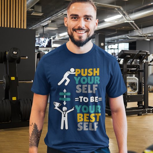 自分で前向きやる気を最高の出す Tシャツ