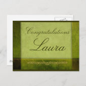 自分で卒業する 案内ポストカード (正面/裏面)