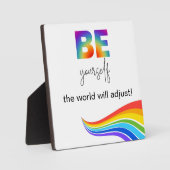 自分で卓上の額になる フォトプラーク (正面)