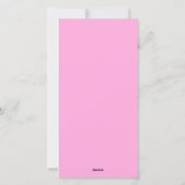 自分で印刷可能なフラットホリデーカードを作成 シーズンカード (裏面)