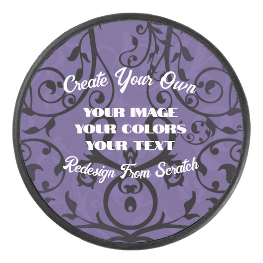 自分で完全に作成すカスタマイズる アイスホッケーパック (正面)