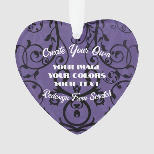 自分で完全に作成すカスタマイズる オーナメント (正面)