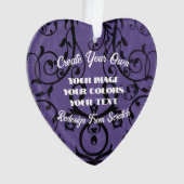 自分で完全に作成すカスタマイズる オーナメント (正面)