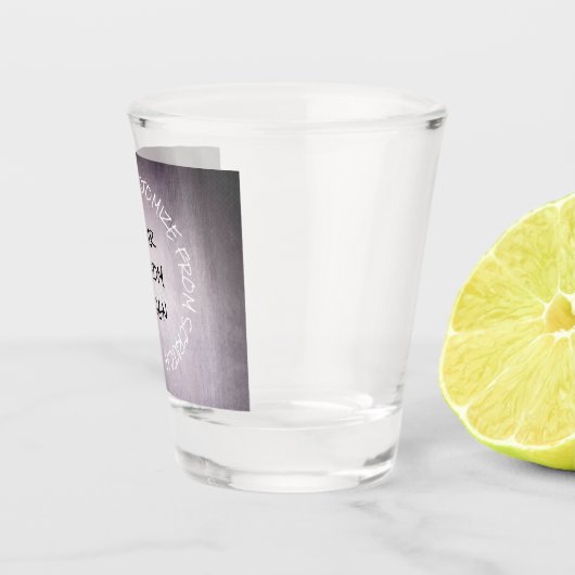 自分で完全に作成すカスタマイズる ショットグラス (右)