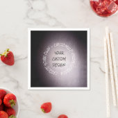 自分で完全に作成すカスタマイズる スタンダードカクテルナプキン (インサイチュ)