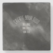 自分で完全に作成すカスタマイズる ストーンコースター (正面)