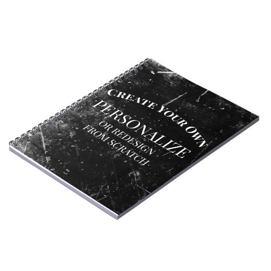 自分で完全に作成すカスタマイズる ノートブック (左側)