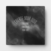 自分で完全に作成すカスタマイズる フォトプラーク (正面)