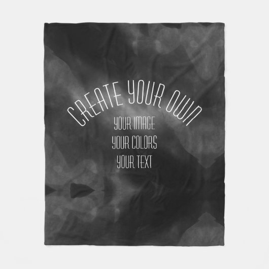 自分で完全に作成すカスタマイズる フリースブランケット (正面)