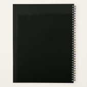 自分で完全に作成すカスタマイズる プランナー手帳 (裏面)