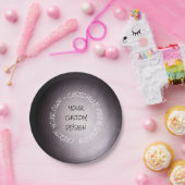 自分で完全に作成すカスタマイズる ペーパープレート (パーティー)