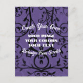 自分で完全に作成すカスタマイズる ポストカード (正面)