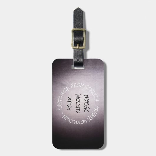 自分で完全に作成すカスタマイズる ラゲッジタグ (正面縦)