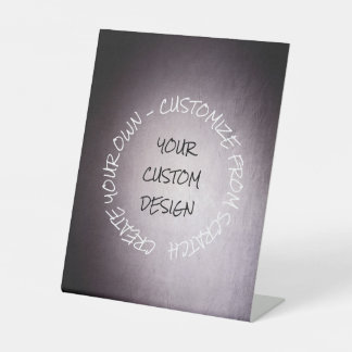 自分で完全に作成すカスタマイズる 台座サイン