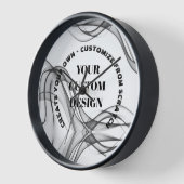 自分で完全に作成すカスタマイズる 壁時計 (傾斜)