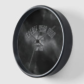 自分で完全に作成すカスタマイズる 壁時計 (傾斜)