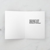 自分で小妖精や小人 カード (内部)