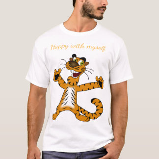 自分で幸せ Tシャツ