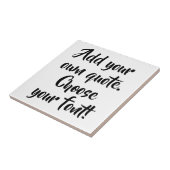 自分で引用文 パーソナライズされた タイル (側面)