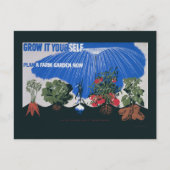 自分で成長させる ポストカード (正面)