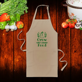 自分で成長 ロングエプロン