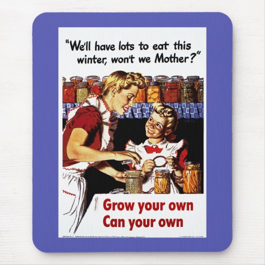 自分で成長 – 自分で成長 マウスパッド (正面)
