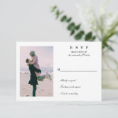 自分で手書き写真を追加しまパーソナライズされたす 出欠カード (スタンド正面)