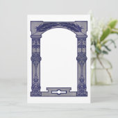 自分で招待状を作ろう - ギリシャ・ローマ風 招待状 (スタンド正面)