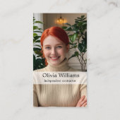 自分で接続 – QRコーカスタムドカード 名刺 (裏面)