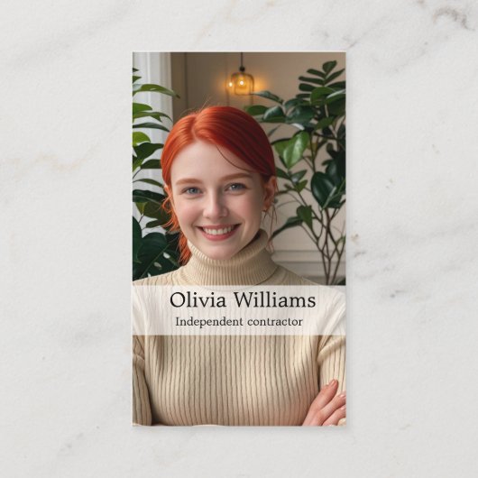 自分で接続 – QRコーカスタムドカード 名刺 (裏面)