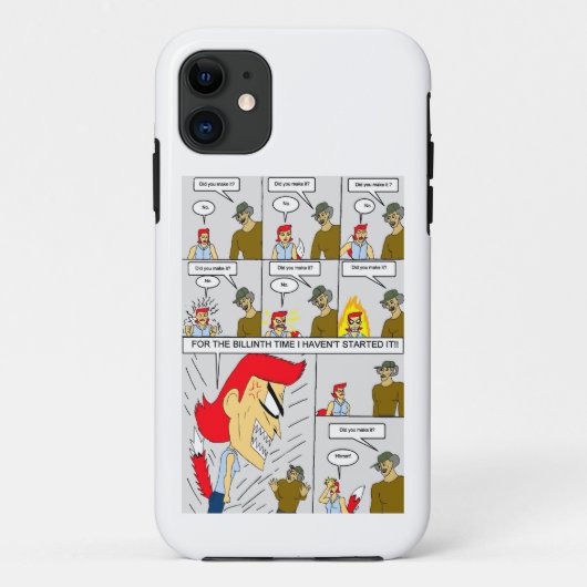 自分で描いたの? Case-Mate iPhoneケース (裏面)