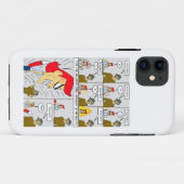 自分で描いたの? Case-Mate iPhoneケース (裏面(横))