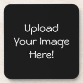 自分で撮影したコークコースター（正方形）のアップロード コースター (正面)