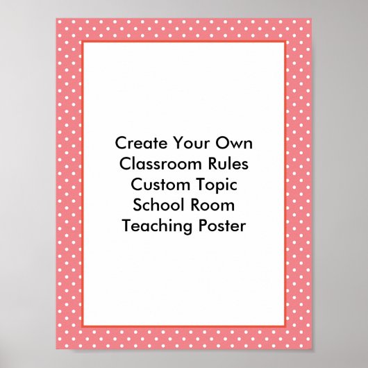 自分で教室をカスタム作る ポスター (正面)