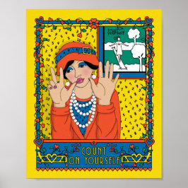 自分で数える_B_8x10ポスター ポスター