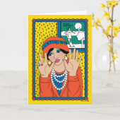 自分で数える_B_Greeting カード (黄色い花)