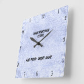 自分で時計を作る スクエア壁時計 (傾斜)