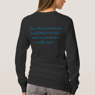 自分で時間を過ごす Tシャツ